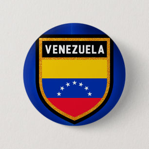Fahne Venezuela Button