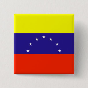 Fahne Venezuela Button