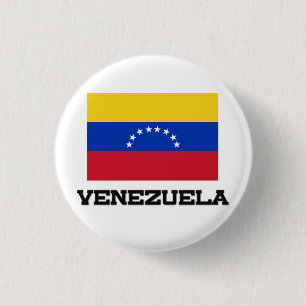 Fahne Venezuela Button
