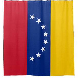 Fahne Venezuela Duschvorhang