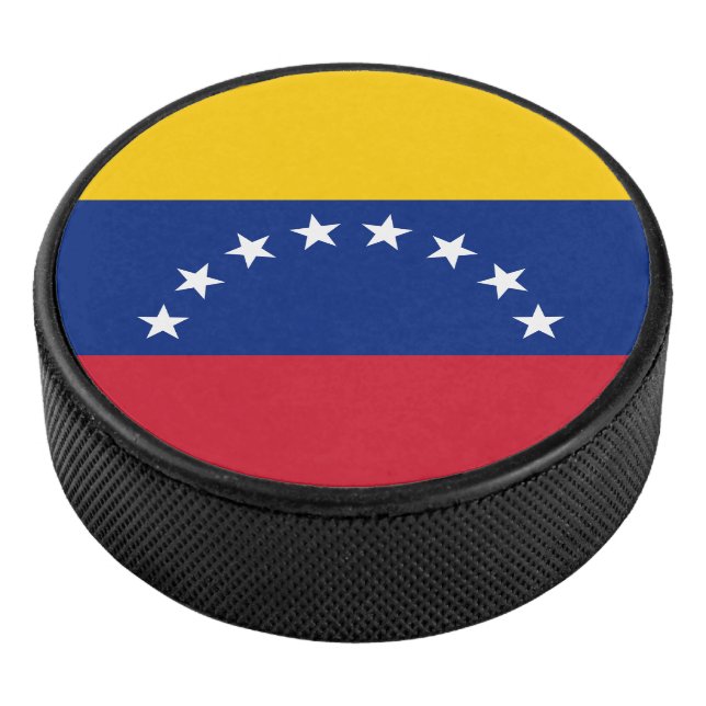 Fahne Venezuela Eishockey Puck (3/4)