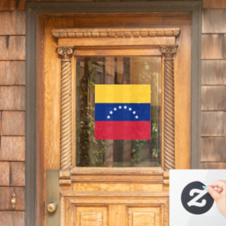 Fahne Venezuela Fensteraufkleber