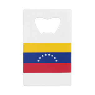 Fahne Venezuela Geldbeutel Flaschenöffner