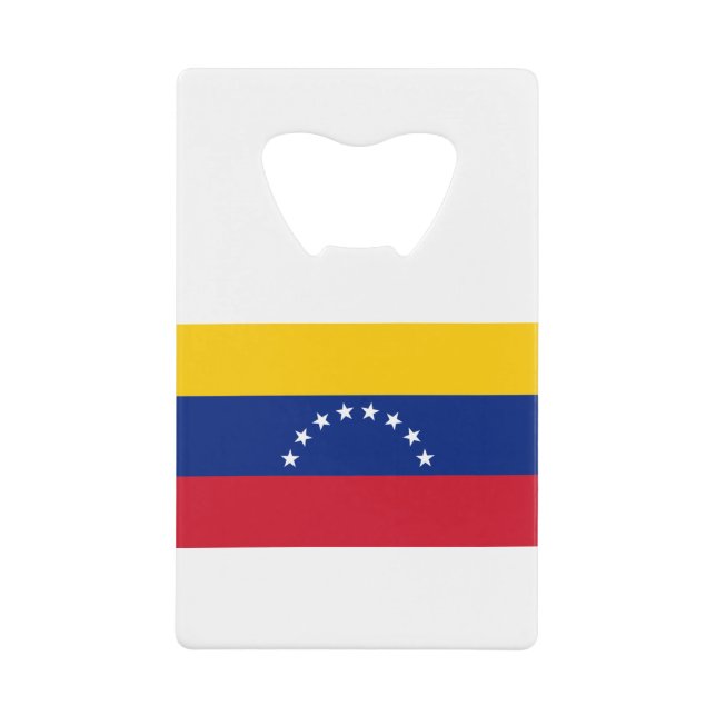 Fahne Venezuela Geldbeutel Flaschenöffner (Vorderseite)