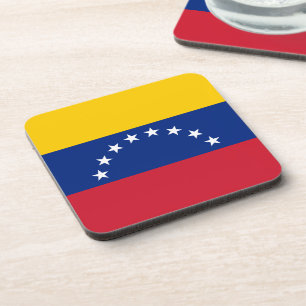 Fahne Venezuela Getränkeuntersetzer