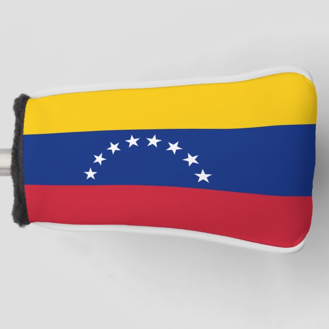 Fahne Venezuela Golf Headcover (Vorderseite)