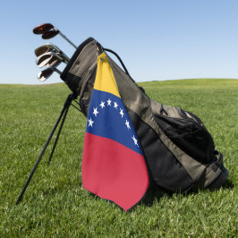 Fahne Venezuela Golfhandtuch