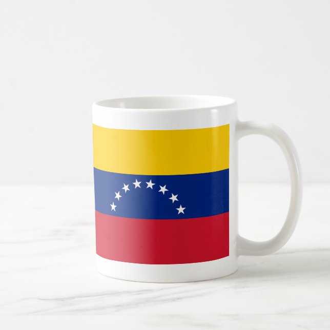 Fahne Venezuela Kaffeetasse (Rechts)