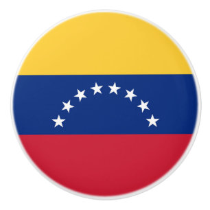 Fahne Venezuela Keramikknauf