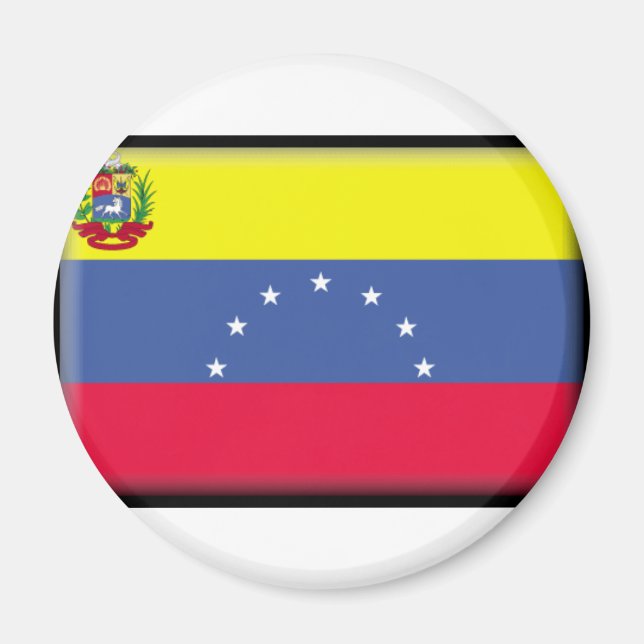 Fahne Venezuela Magnet (Vorne)