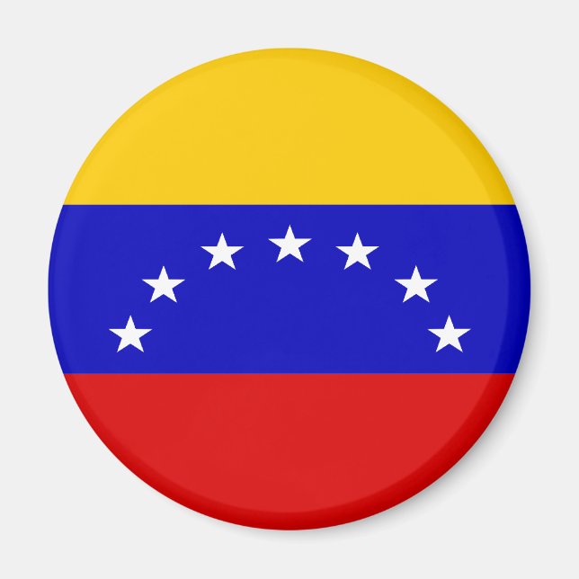 Fahne Venezuela Magnet (Vorne)
