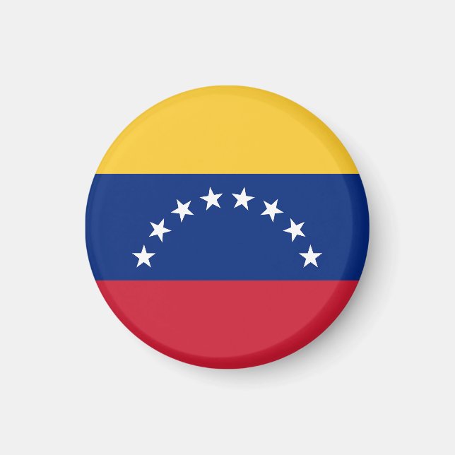 Fahne Venezuela Magnet (Vorne)