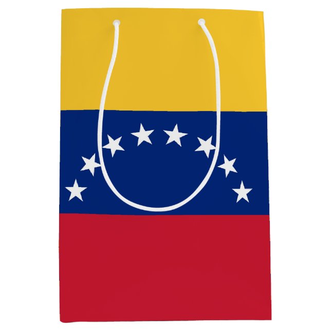 Fahne Venezuela Mittlere Geschenktüte (Vorderseite)