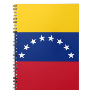 Fahne Venezuela Notizblock