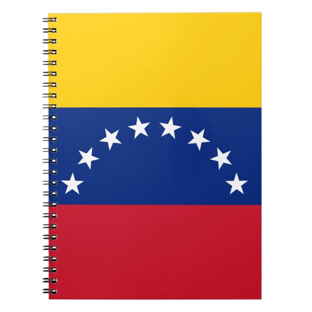 Fahne Venezuela Notizblock (Vorderseite)