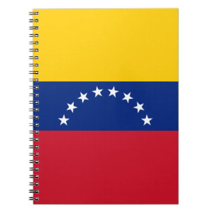 Fahne Venezuela Notizblock