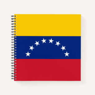 Fahne Venezuela Notizbuch