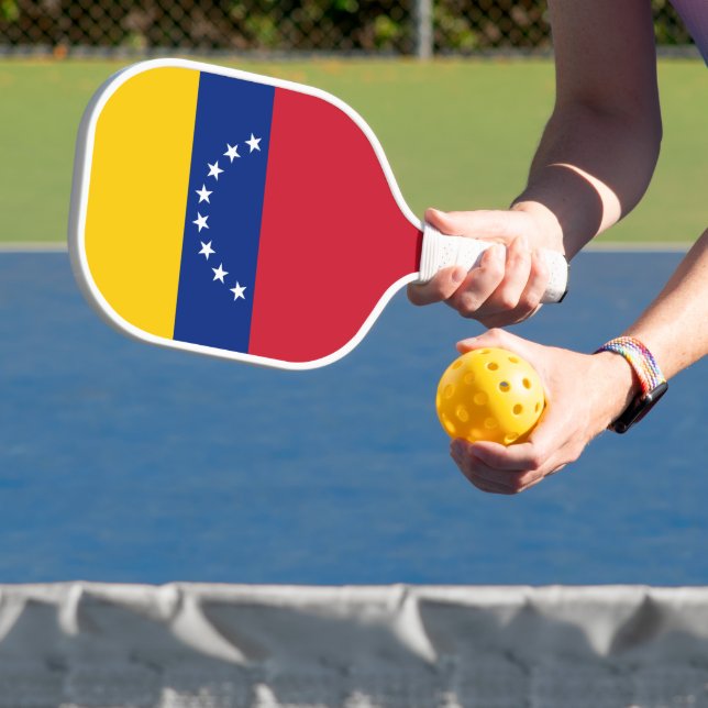 Fahne Venezuela Pickleball Schläger (InSitu)