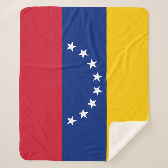 Fahne Venezuela Sherpadecke (Vorderseite)