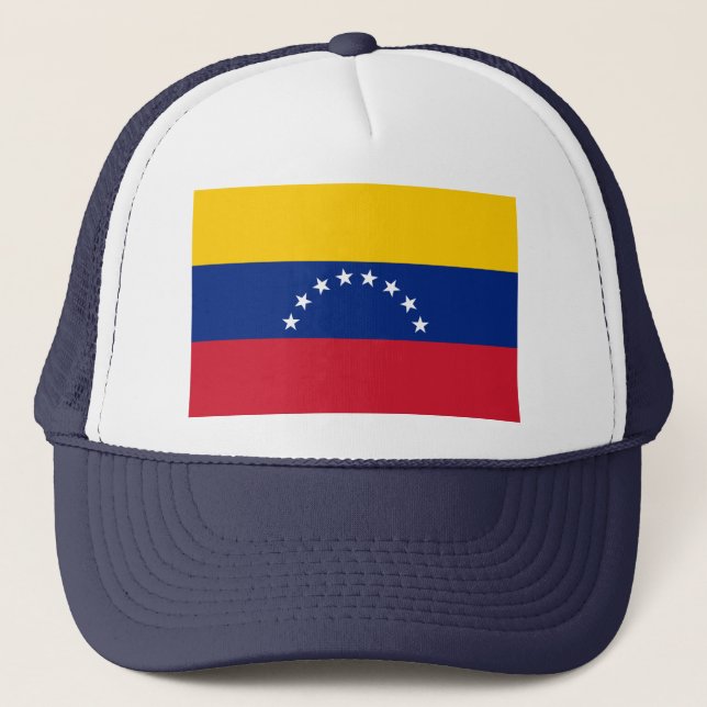 Fahne Venezuela Truckerkappe (Vorderseite)