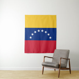 Fahne Venezuela Wandteppich