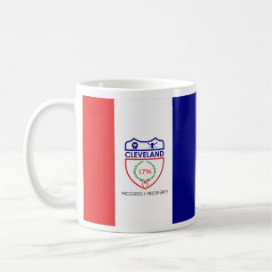 Fahne von Cleveland, Ohio Coffee Tasse