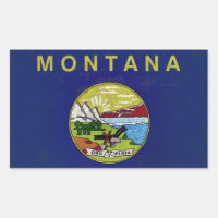 Fahne von Montana