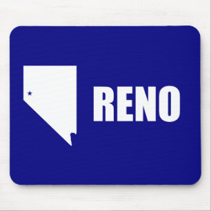 Fahne von Reno, Nevada Mouse Pad Mousepad