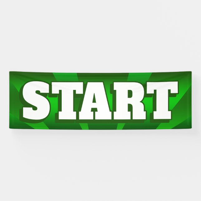 FAHNEN-ANFANG - 2,5' x8 Banner (Horizontal)