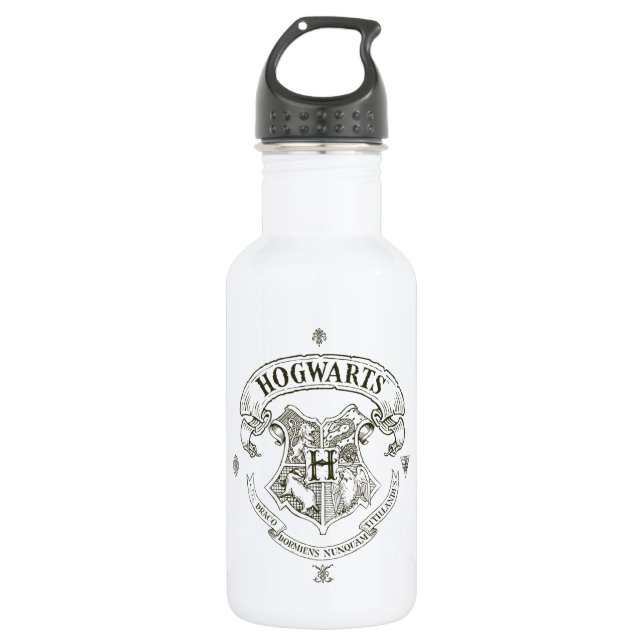 Fahnen-Wappen Harry Potter | Hogwarts Trinkflasche (Vorderseite)