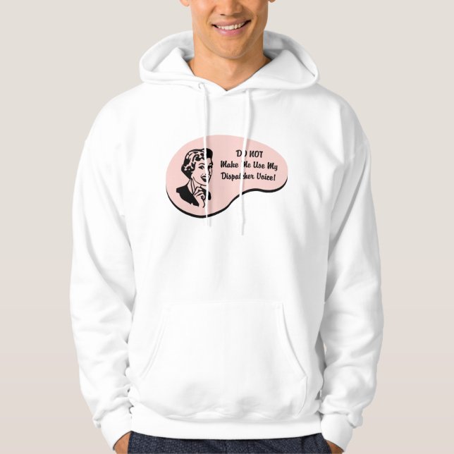 Fahrdienstleiter-Stimme Hoodie (Vorderseite)