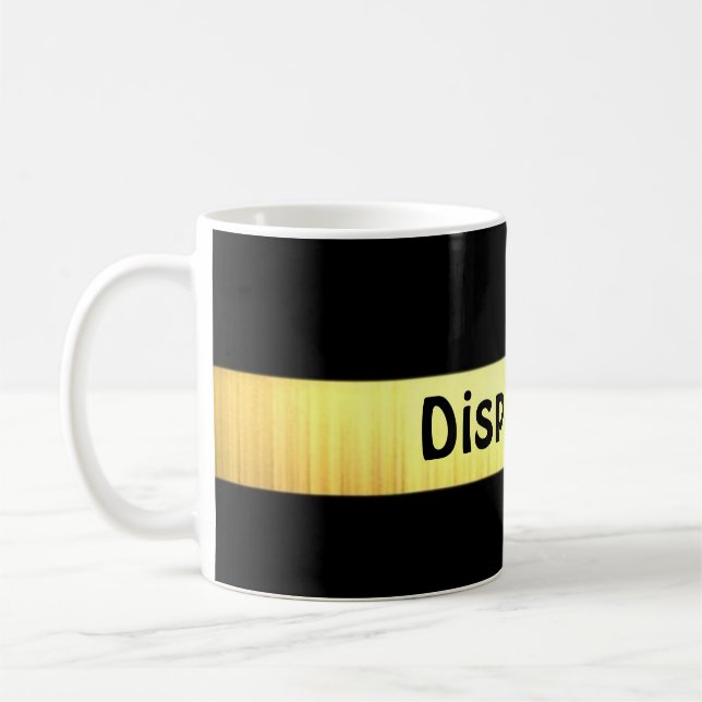Fahrdienstleiter-Tasse Kaffeetasse (Links)