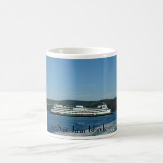 Fähre in San- Juaninseln Tasse