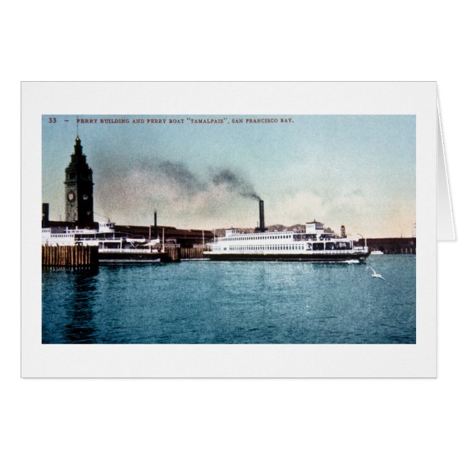 Fähre Tamalpais, San Francisco Bay (Vorderseite (Horizontal))