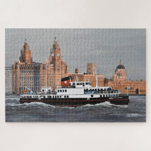 Fähre, Überquerung des Mersey.JPG Puzzle