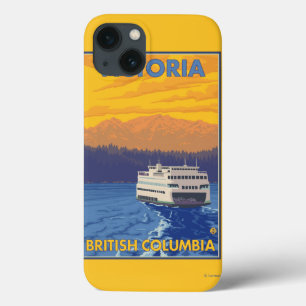 Fähre und Berge - Victoria, BC Kanada Case-Mate iPhone Hülle