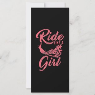 Fahre wie ein Mädchen Motorrad Lustiges Geschenk