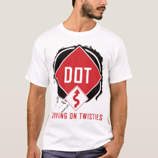 Fahren auf Twisties - gezüchtet T-Shirt