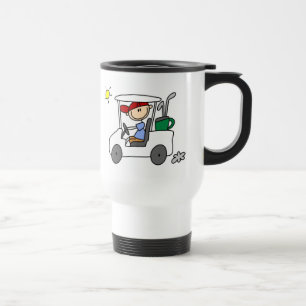 Fahren der Golf-Wagen-Tasse Reisebecher