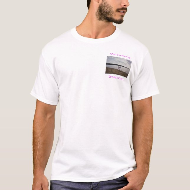 Fahren des Unfalles T-Shirt (Vorderseite)
