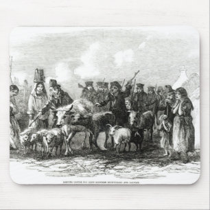 Fahren des Viehs für Miete Mousepad