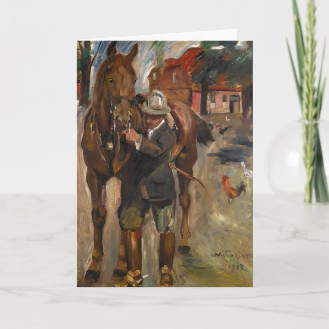 Fahren | Lovis Corinth Karte (Vorderseite)