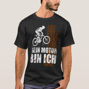 Fahren meinen Motor Ich brauche kein E Fahrrad C T-Shirt