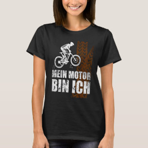 Fahren meinen Motor Ich brauche kein E Fahrrad C T-Shirt