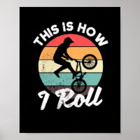 Fahren mit dem Vintagen Fahrrad Retro-Rad