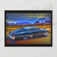 Fahren mit einem bemalten Himmel