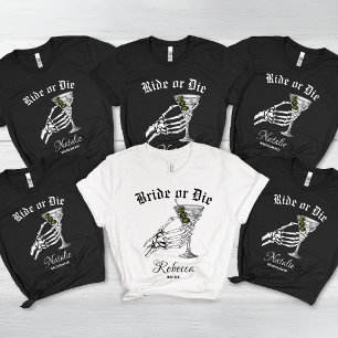 Fahren oder Die bis zum Tod machen wir Party Bache Tri-Blend Shirt