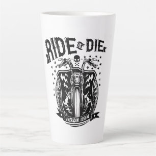 Fahren oder Die Motorrad Milchtasse