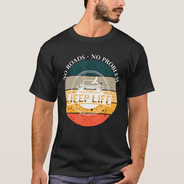 Fahren ohne Straße T-Shirt (Vorderseite)