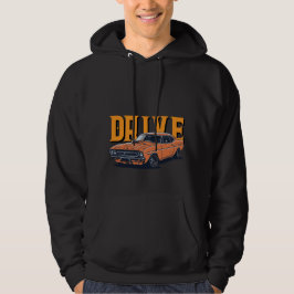 FAHREN – Schneller Vintage-Orangen-Autohut Hoodie
